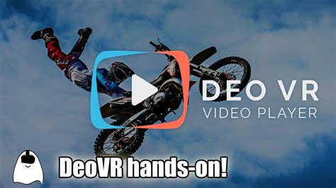 DeoVR new interface hands.